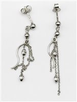 Boucles d'oreilles Gioielleria Dossena  Femme in Or blanc OROR-188-253 - OROR-188-253